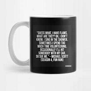 the office funny quote Mug